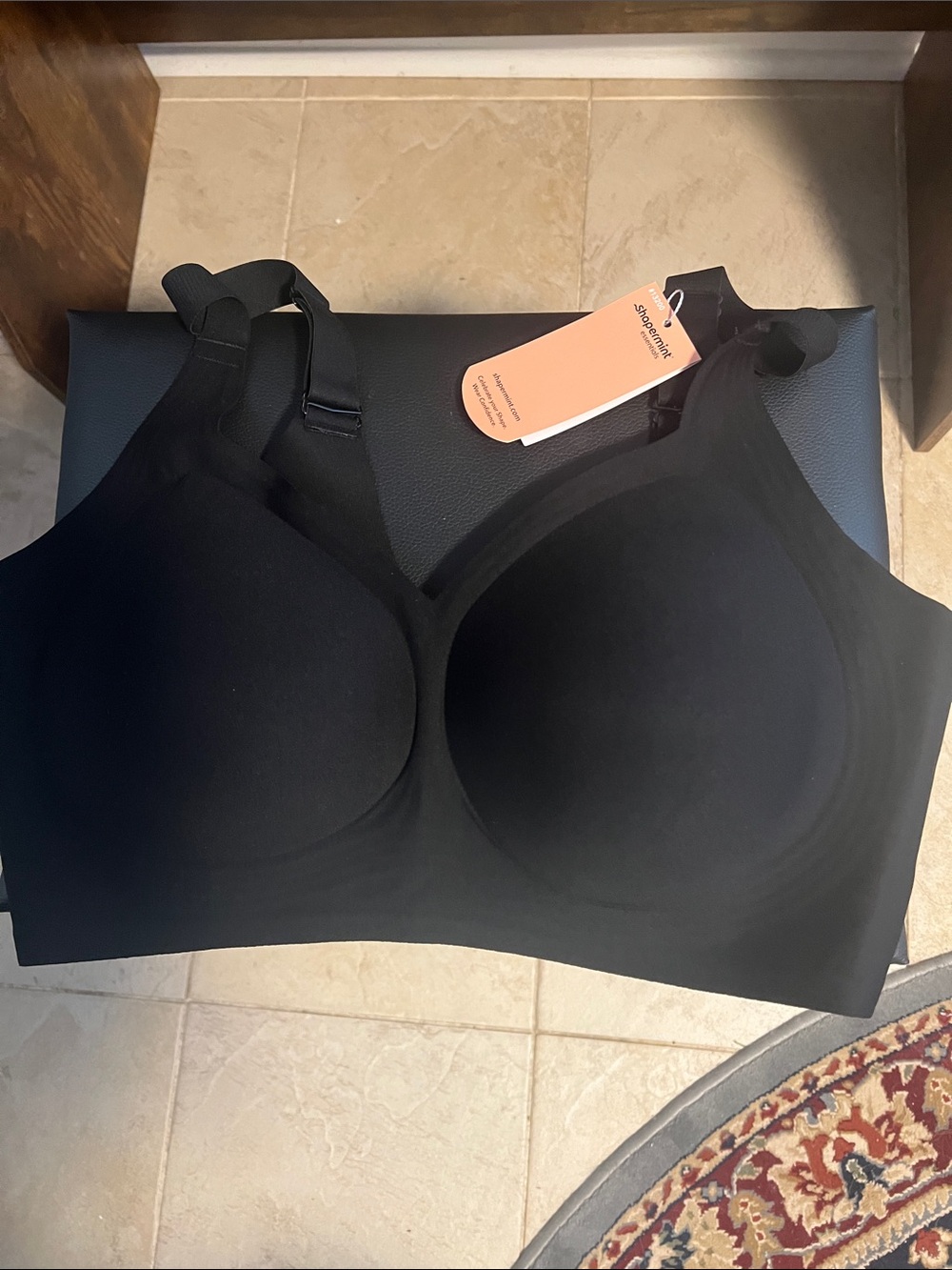 Seamless Black Wireless Comfort Bra - Women Intimates & Sleepwear